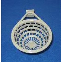 Kanarierede plast Ø 9 cm